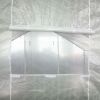 Outdoor 9 x 10 Ft Greenhouse Kit with Heavy Duty Steel Frame and PE Cover