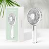 Portable Handheld Fan USB Rechargeable Battery Adjustable Three-block Wind Speed Cooling Desk Fan; Outdoor Travel Magic